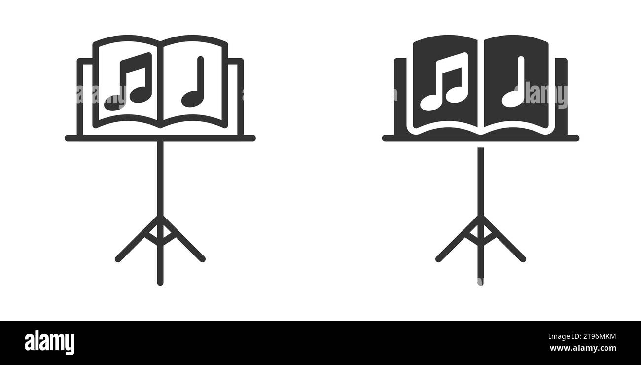 Music stand icon. Vector illustration Stock Vector Image & Art Alamy