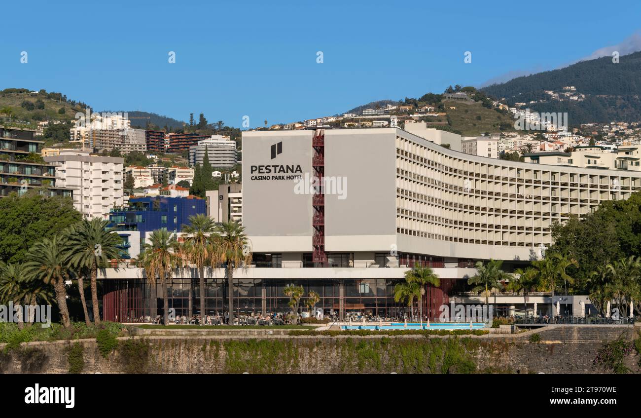 Pestana Casino Park Hotel, Funchal, Portugal Stock Photo