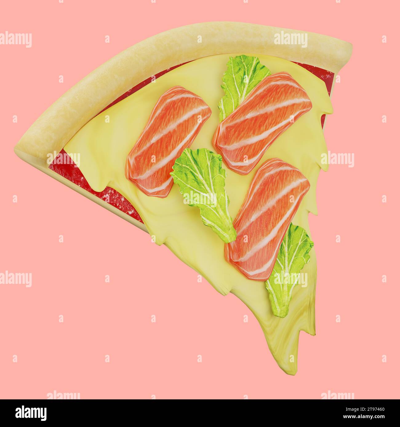 A delightful fusion of fresh seafood, zesty flavors, and a golden crust