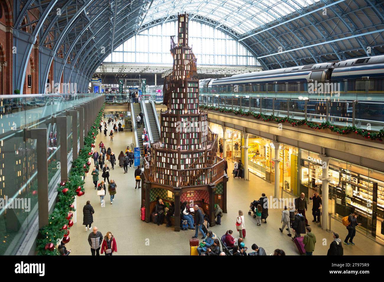 St. Pancras Christmas Tree 2023 is 12 metres tall in collaboration with ...