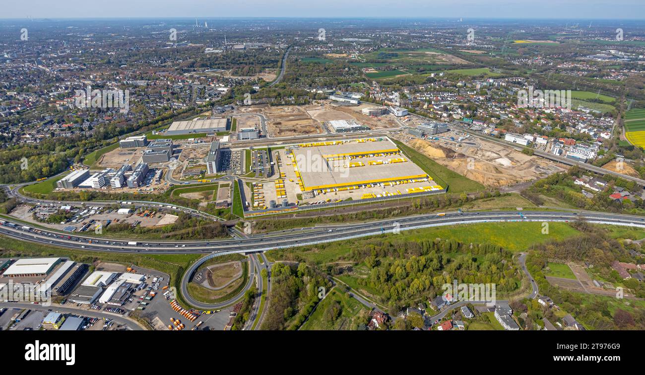 Aerial view, Mark 51/7 construction site, new science and technology