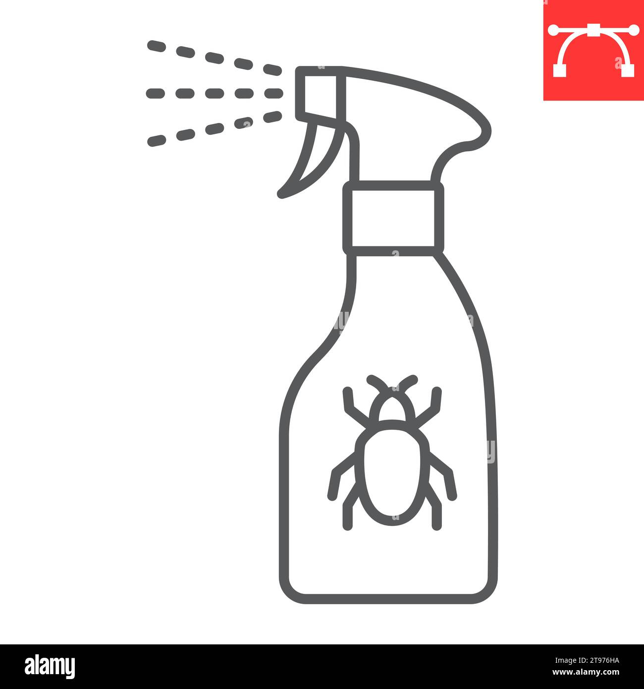 Bug spray label Stock Vector Images - Alamy