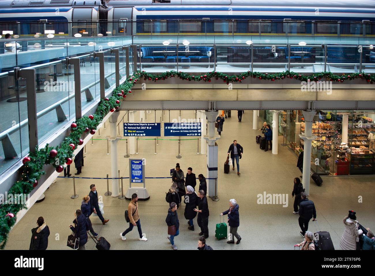 london st pancras international train station map