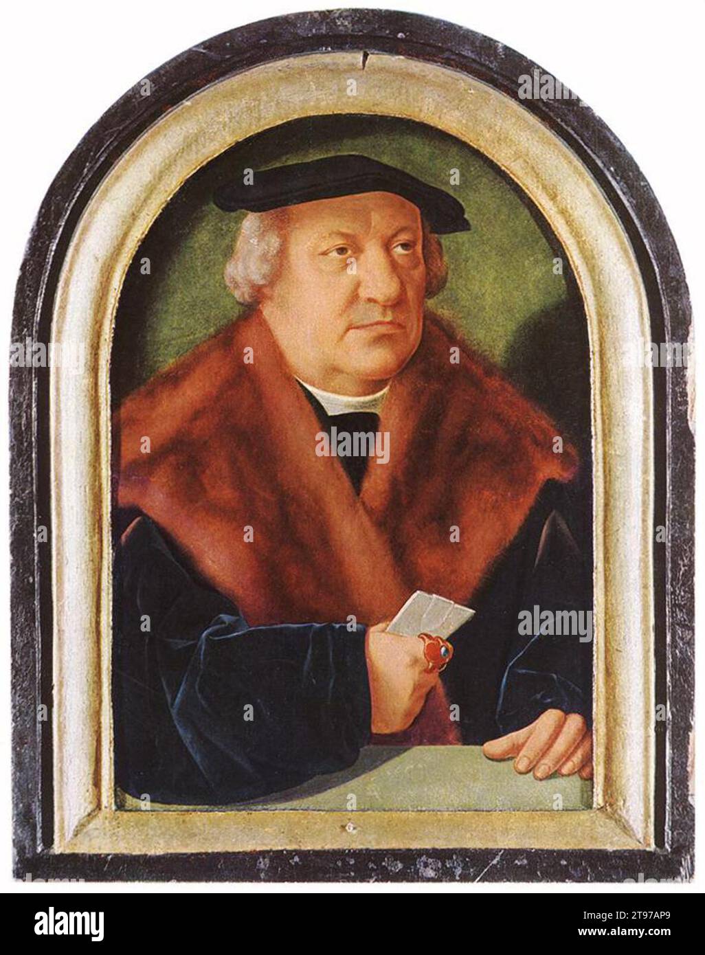 Portrait of Scholar Petrus von Clapis c. 1528 by Barthel The Elder ...