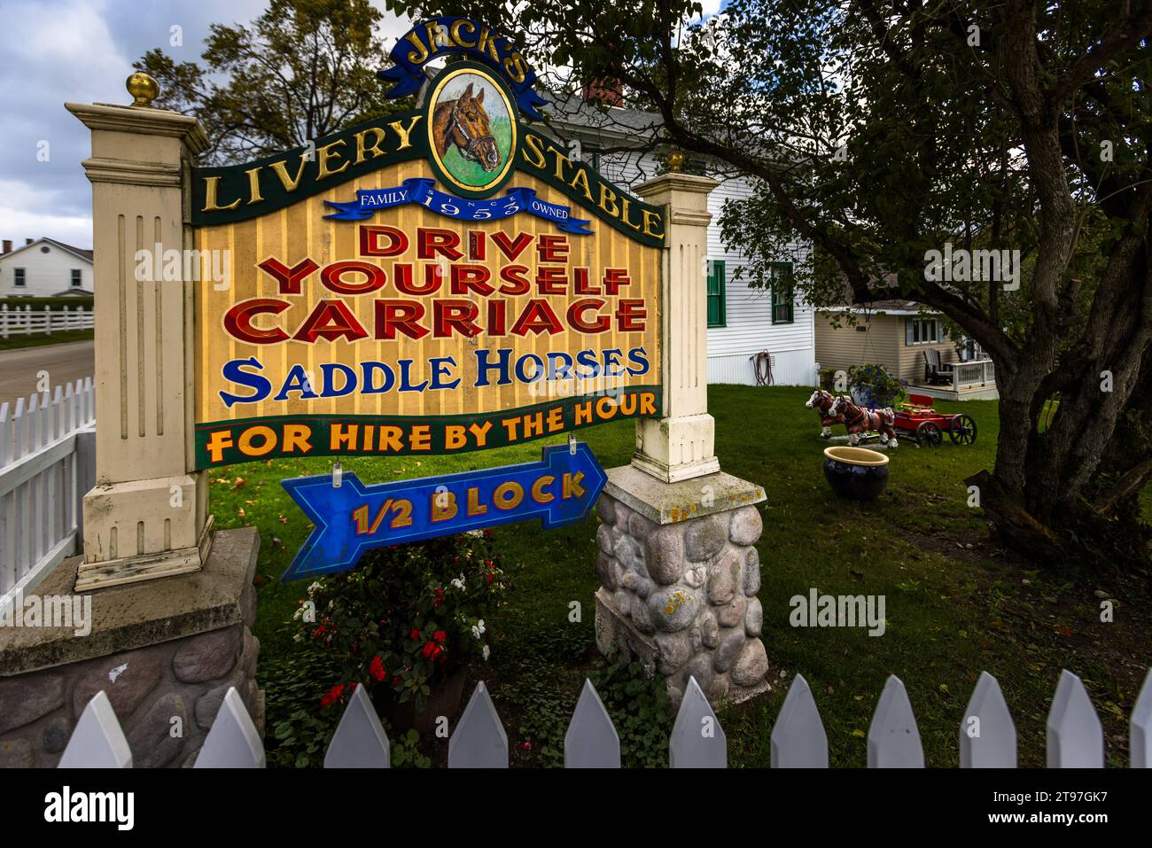 Advertising Sign For A Horse And Carriage Hire Company Excursions On advertising-sign-for-a-horse-and-carriage-hire-company-excursions-on