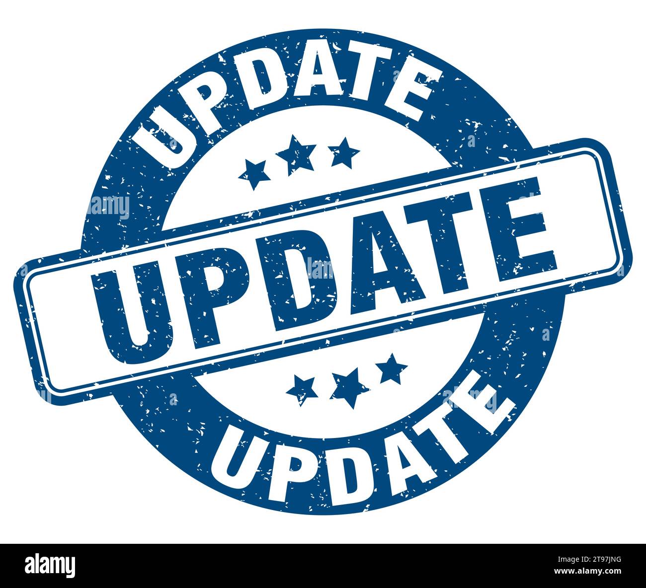 update stamp. update sign. round grunge label Stock Vector Image & Art ...