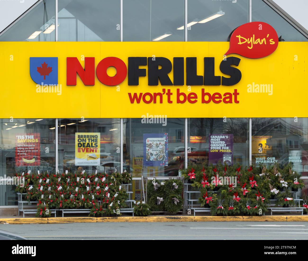 Halifax, Canada November 22, 2023 Nofrills storefront. Nofrills is a