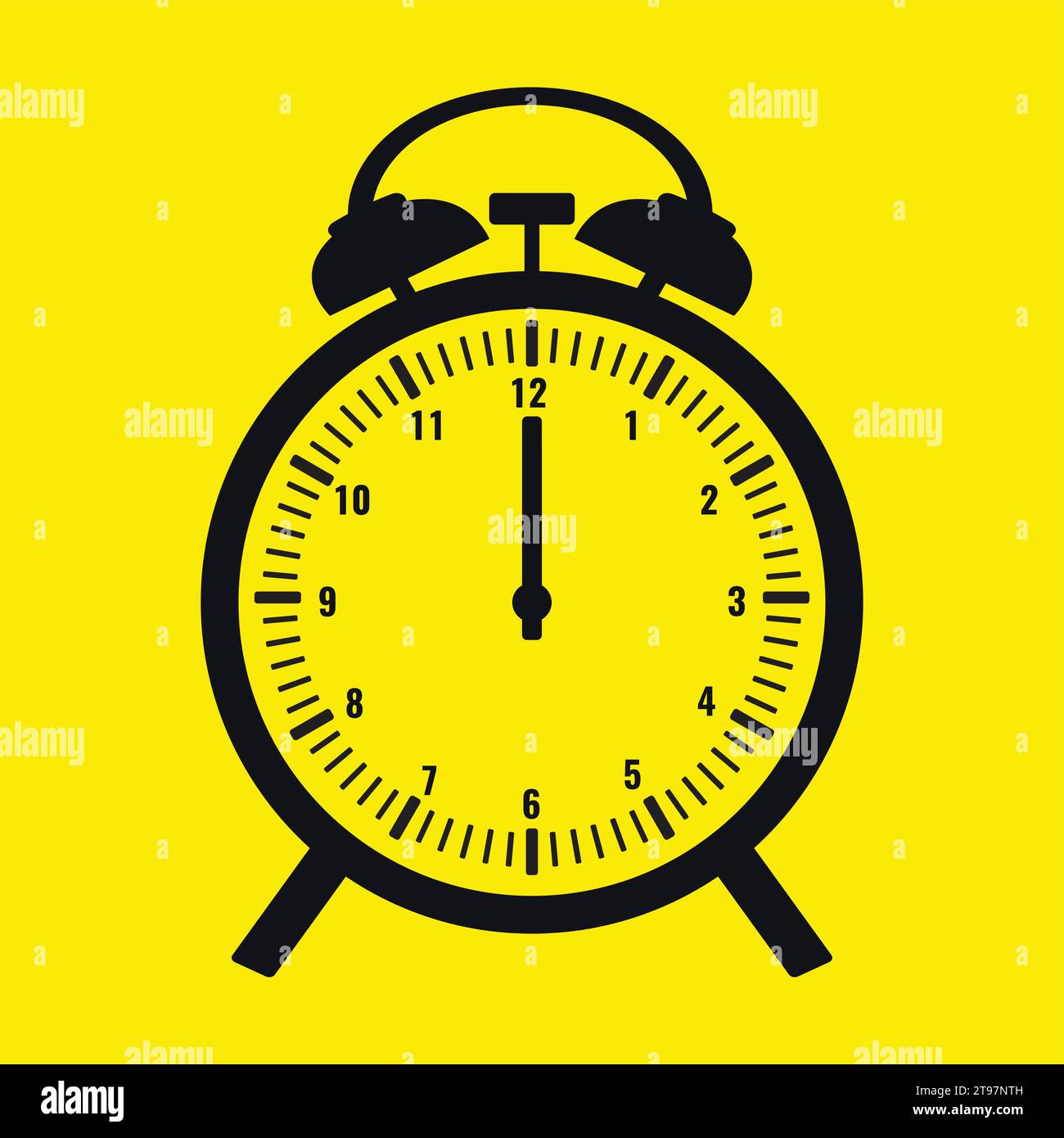 Time And Clock Vector Illustration Stock Vector Image & Art Alamy