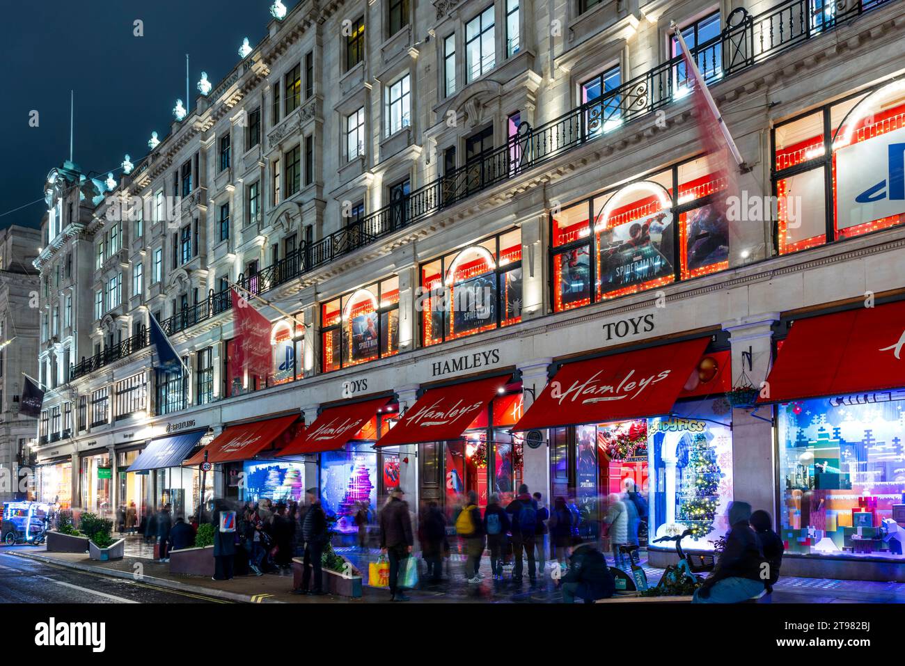 A View of Hamleys Toy Shop In Regent Street, London, UK Stock Photo