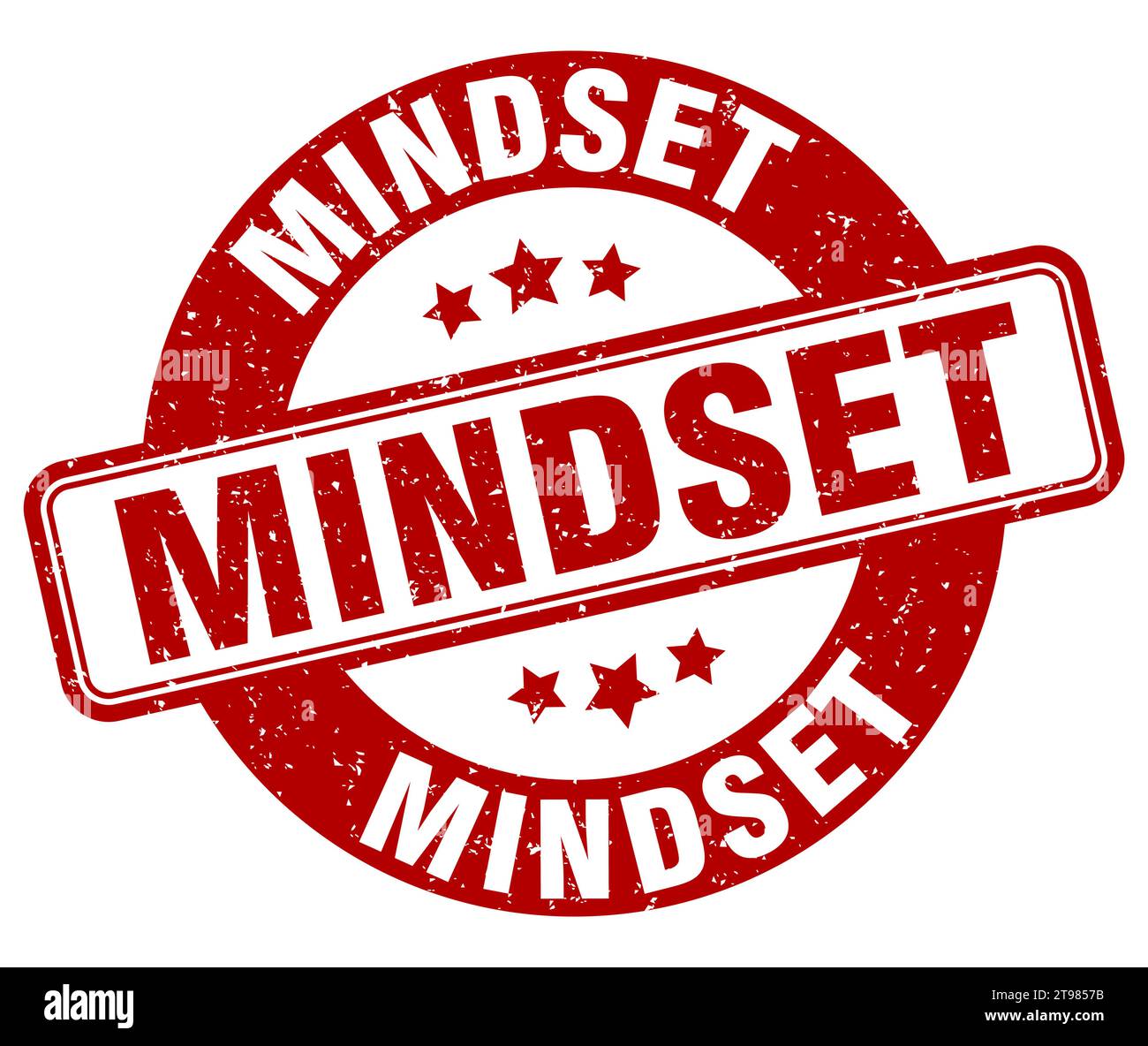 mindset stamp. mindset sign. round grunge label Stock Vector Image ...