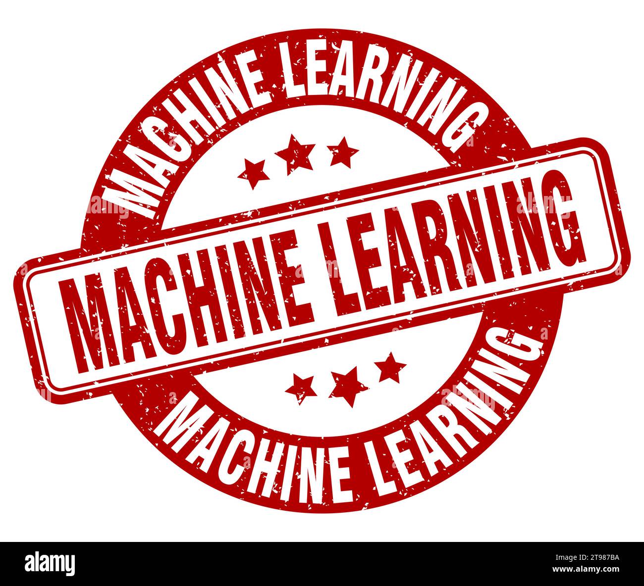 Machine Learning Signs Machine learning round red hi-res stock photography and images - Alamy