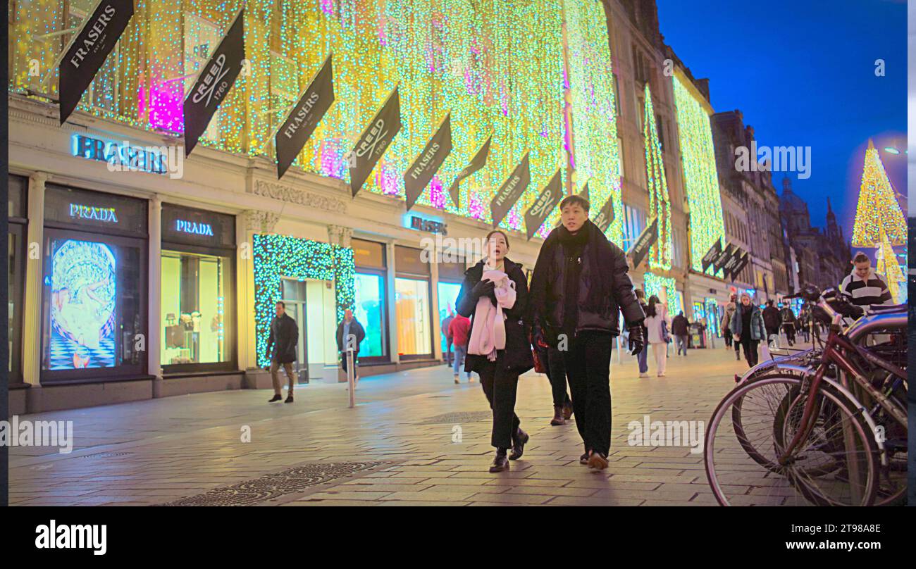 Frasers glasgow outdoor christmas lights