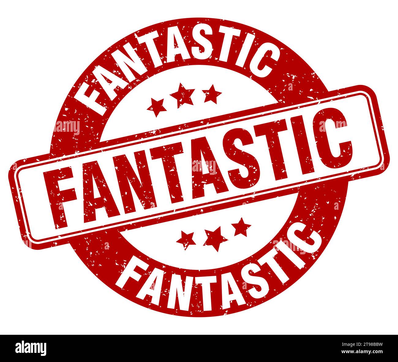 fantastic stamp fantastic sign round grunge label Stock Vector Image