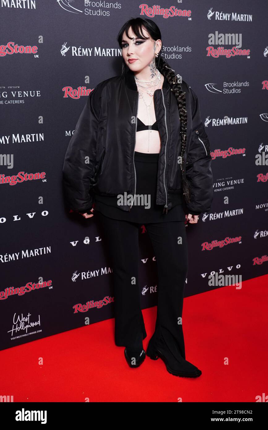 Kenya Grace attends the inaugural Rolling Stone UK Awards at the