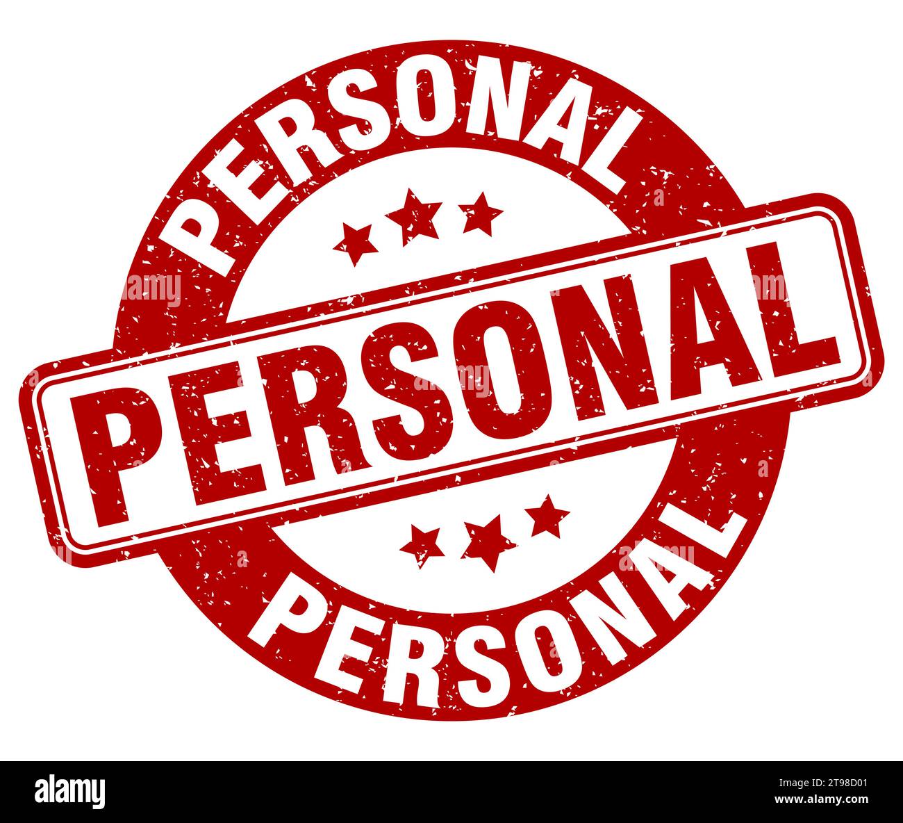 personal stamp. personal sign. round grunge label Stock Vector Image ...