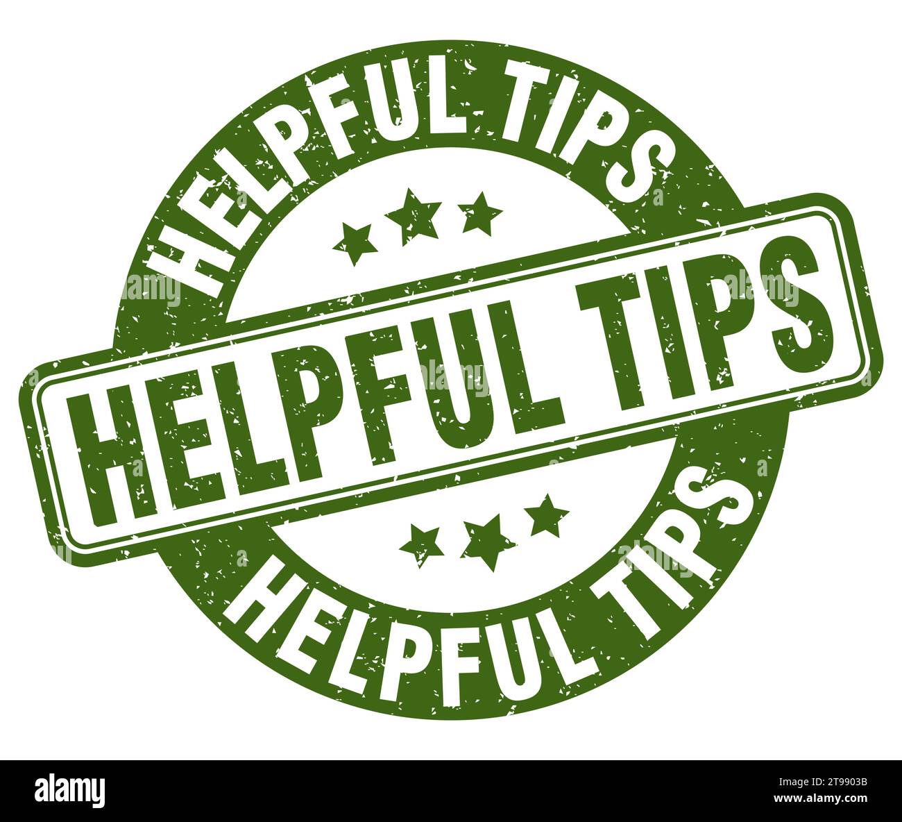 helpful tips stamp. helpful tips sign. round grunge label Stock Vector
