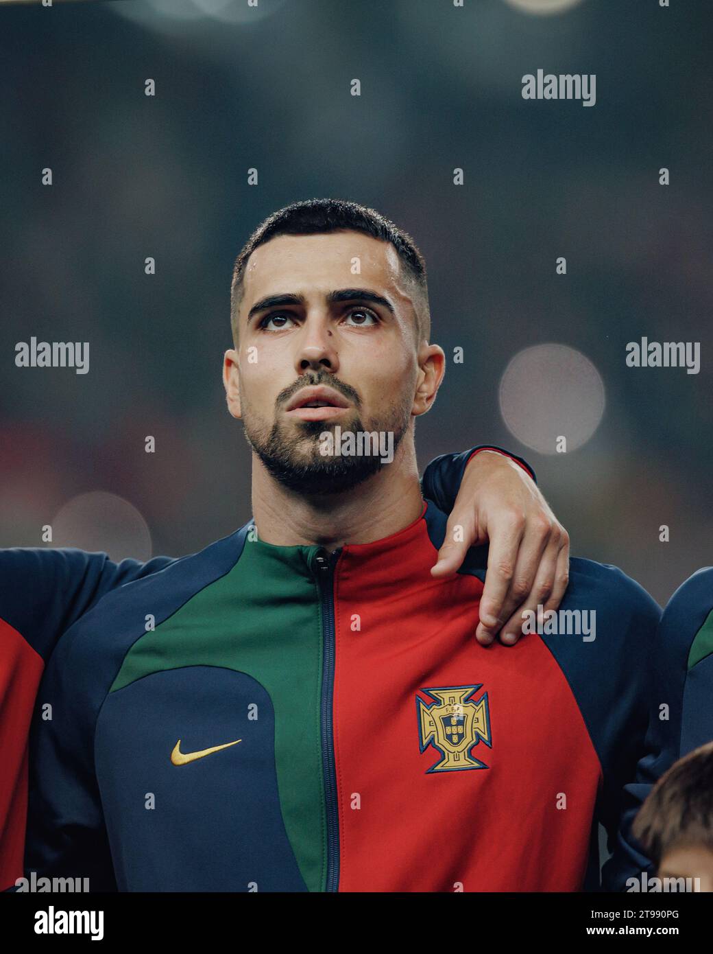 Diogo Costa during UEFA Euro 2024 qualifying game between national