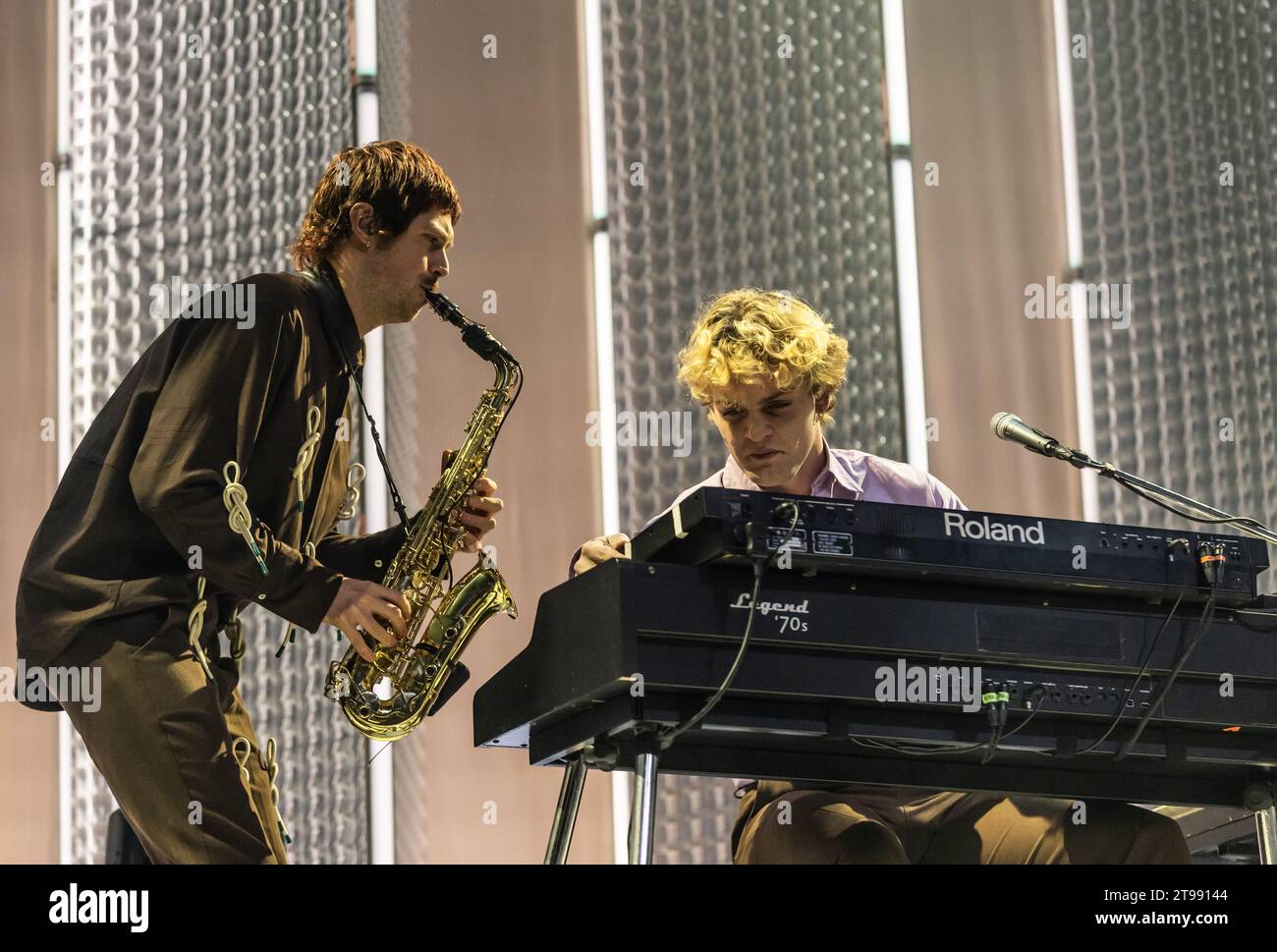 AMSTERDAM Son Mieux during a concert in AFAS Live. These are the