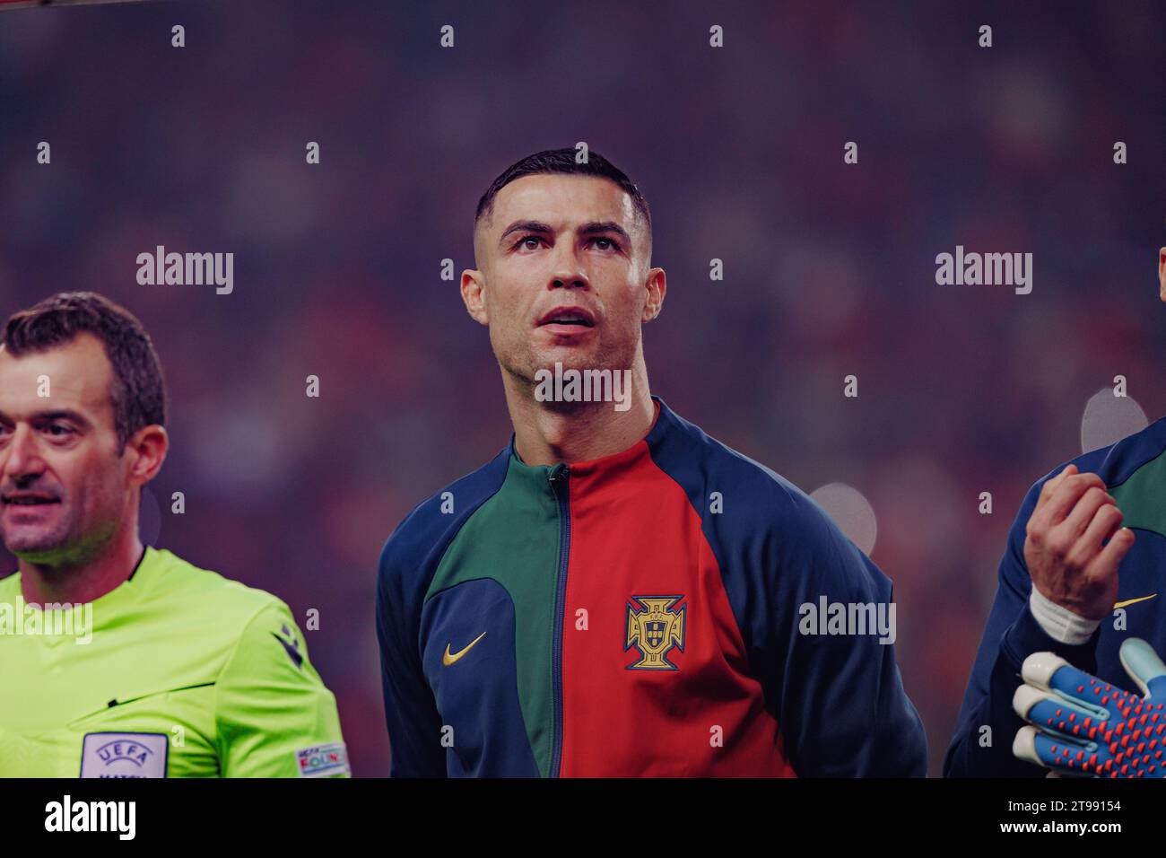 Cristiano Ronaldo During UEFA Euro 2024 Qualifying Game Between   Cristiano Ronaldo During Uefa Euro 2024 Qualifying Game Between National Teams Of Portugal And Iceland Estadio Jose Alvalade Lisbon Portugal Ma 2T99154 