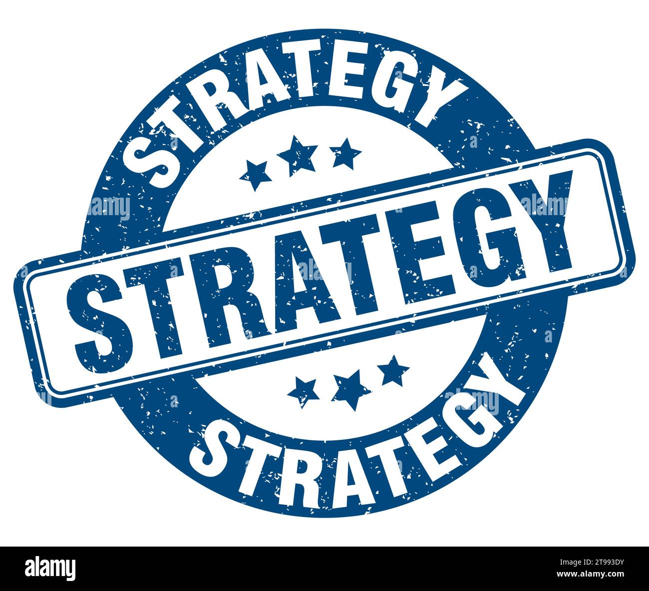strategy stamp. strategy sign. round grunge label Stock Vector Image ...