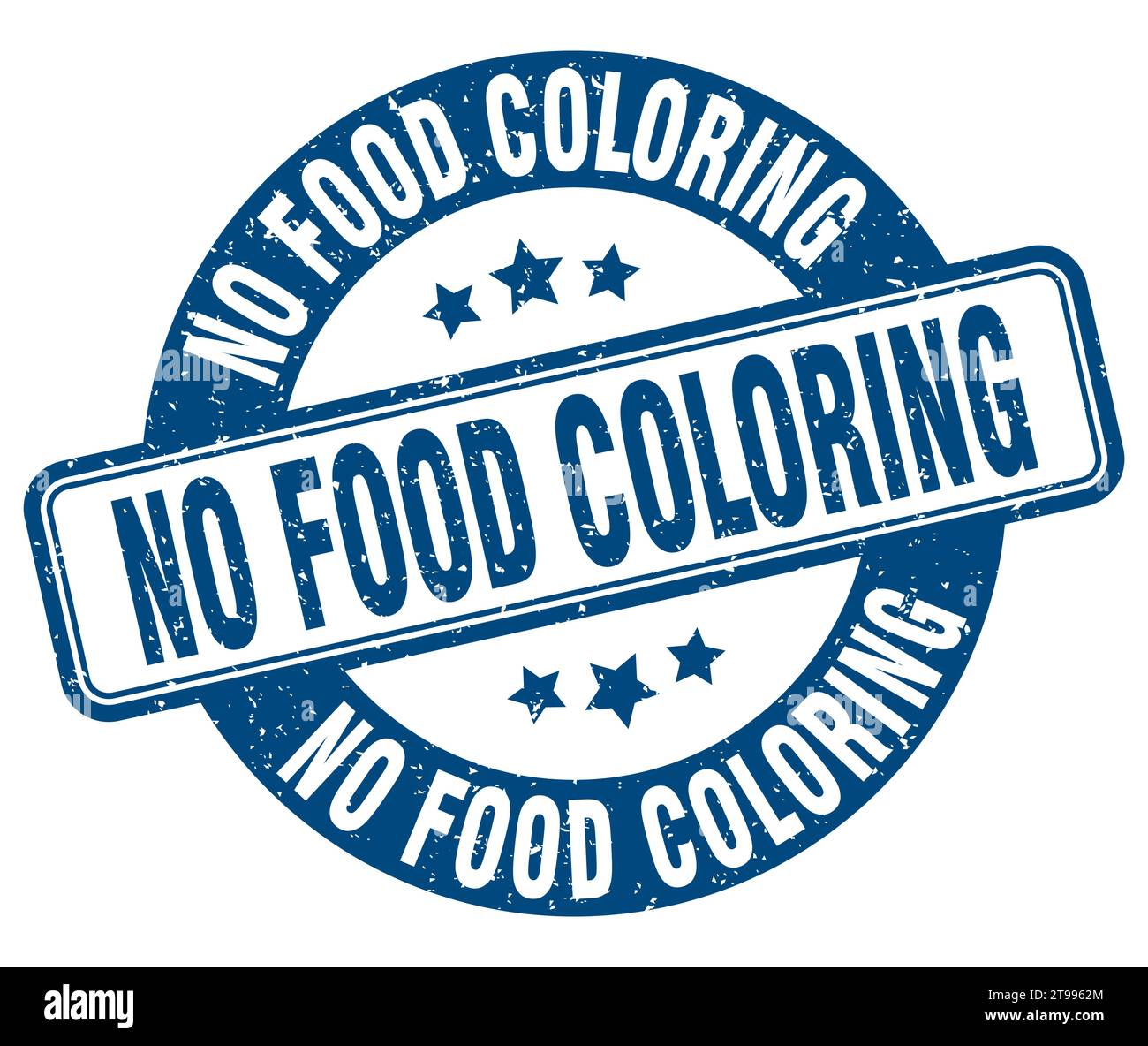no food coloring stamp. no food coloring sign. round grunge label Stock Vector Image & Art - Alamy