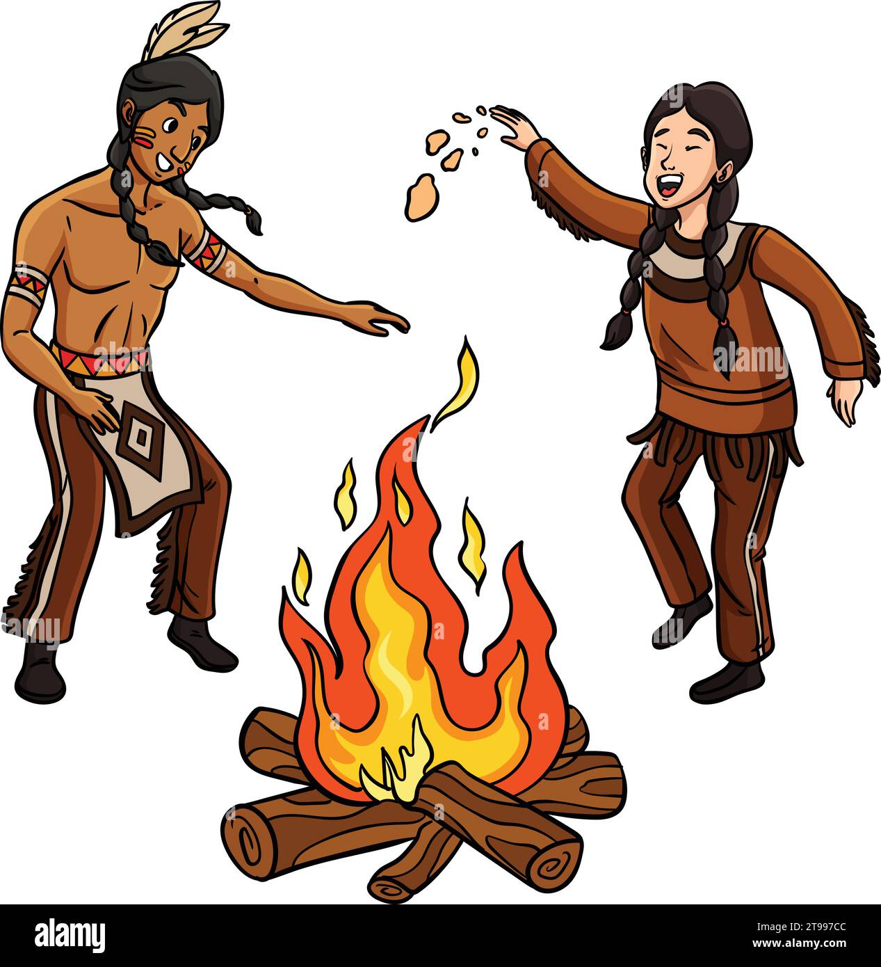 Native American Indian Fire Dancing Clipart Stock Vector Image Art 20-famous-native-and-indigenous-americans-today-worksheets-library