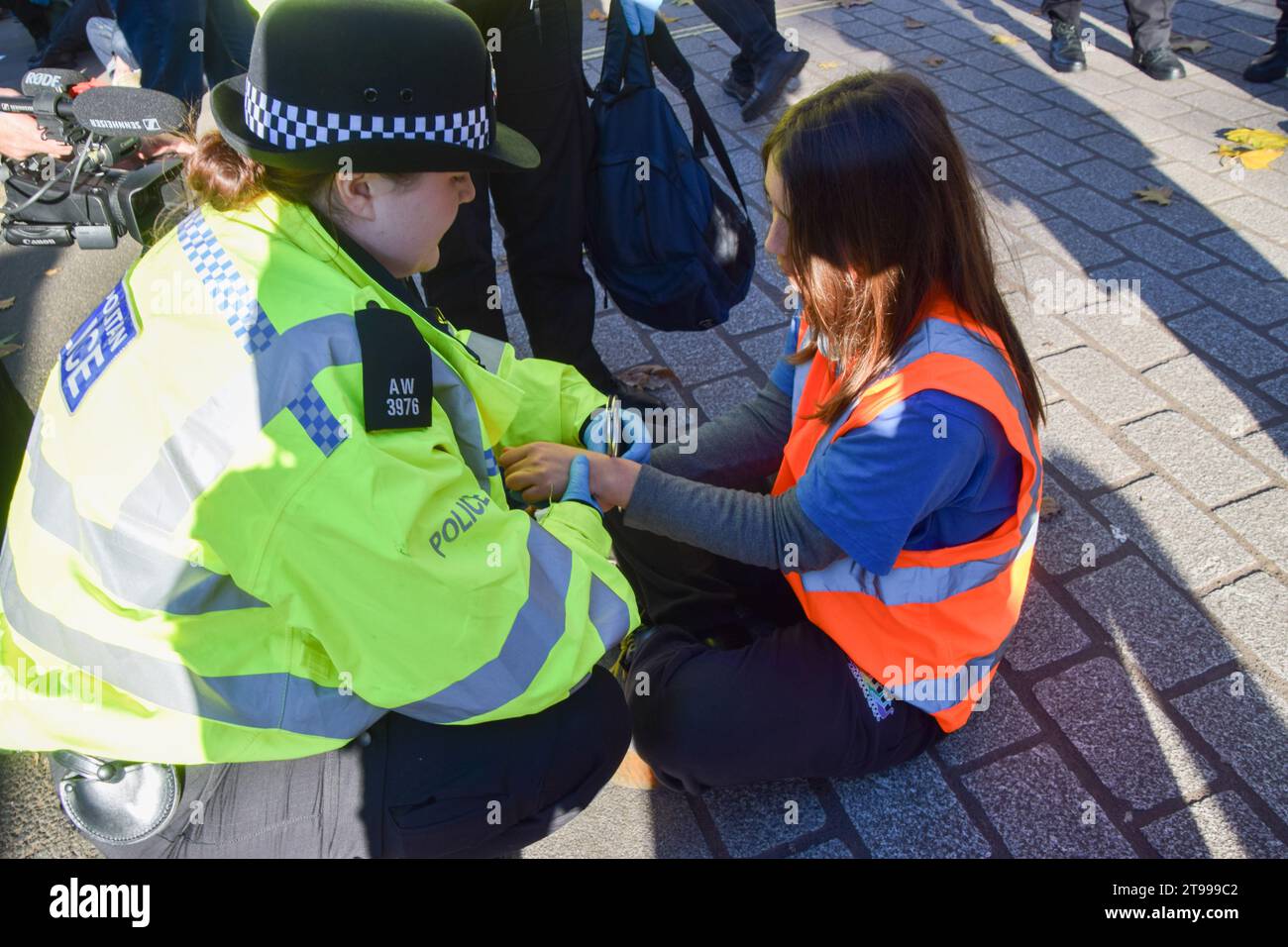 Police handcuffing arresting handcuffs hi-res stock photography and ...