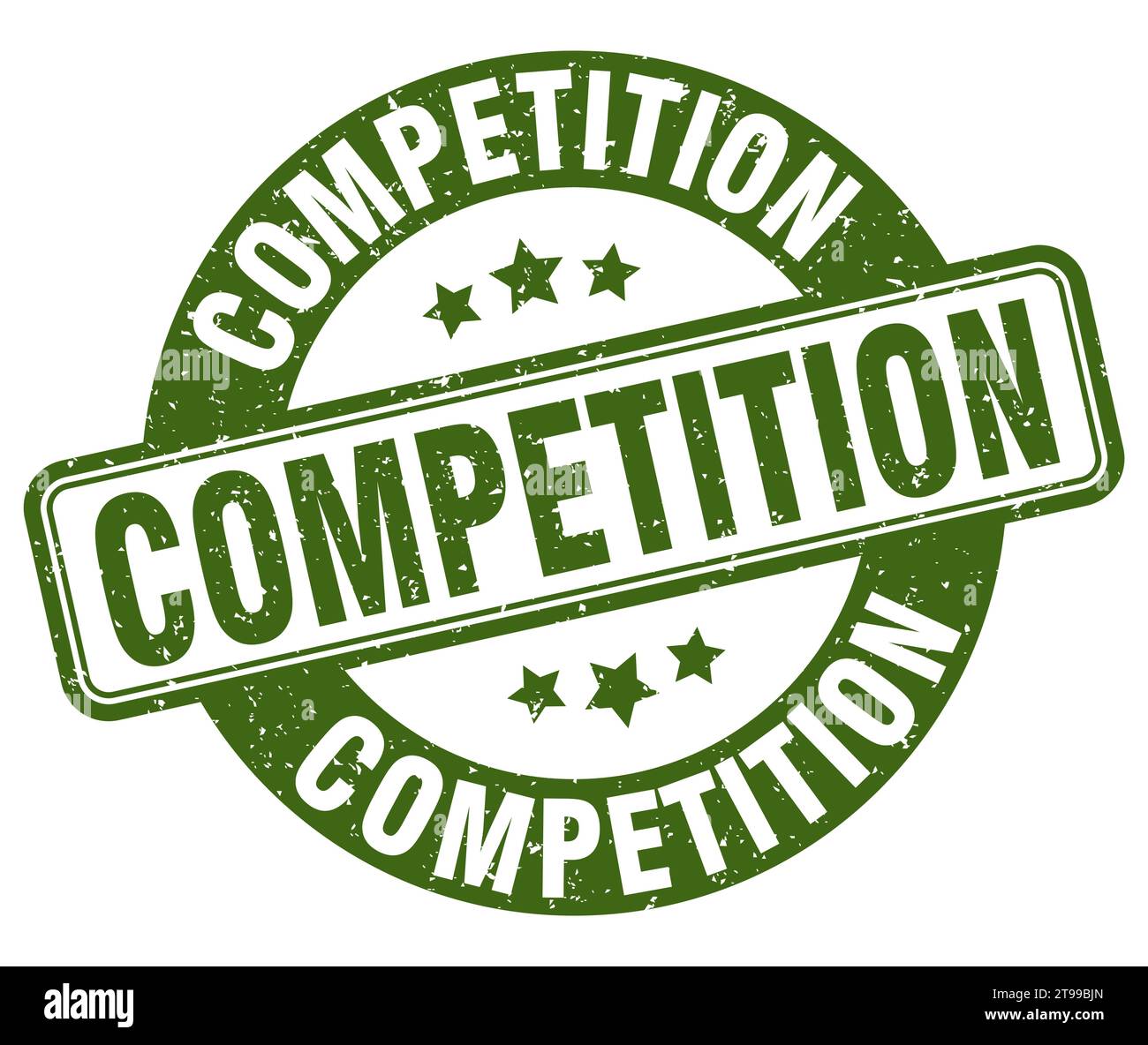 competition stamp. competition sign. round grunge label Stock Vector ...