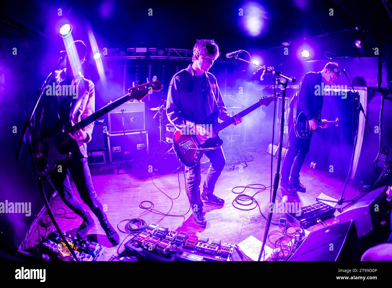 Milan Italy. 22th Nov 2023. The English band THE SHERLOCKS performs ...