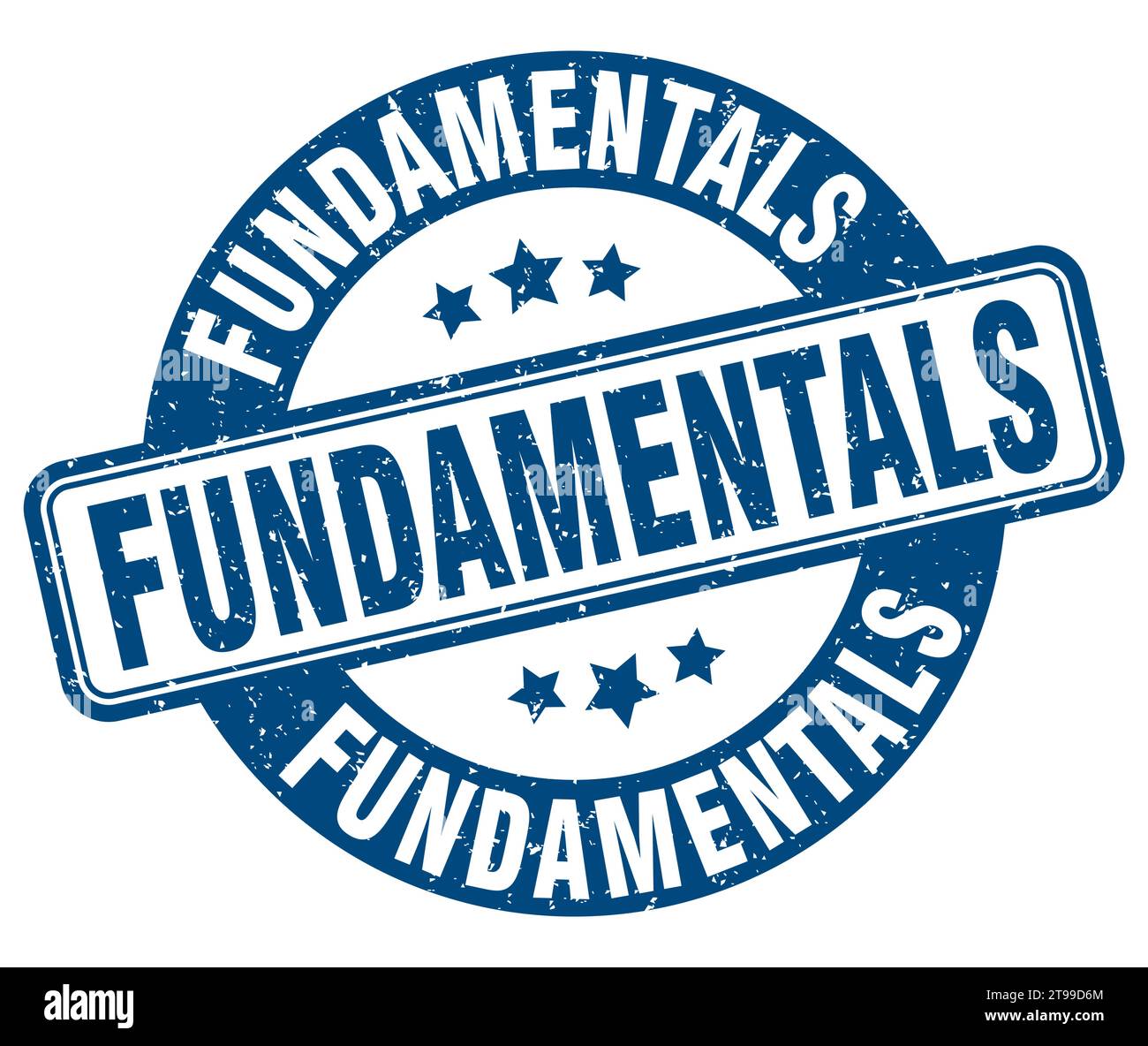 fundamentals stamp. fundamentals sign. round grunge label Stock Vector ...