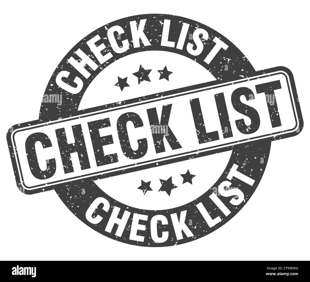 Check list vintage Black and White Stock Photos & Images - Alamy