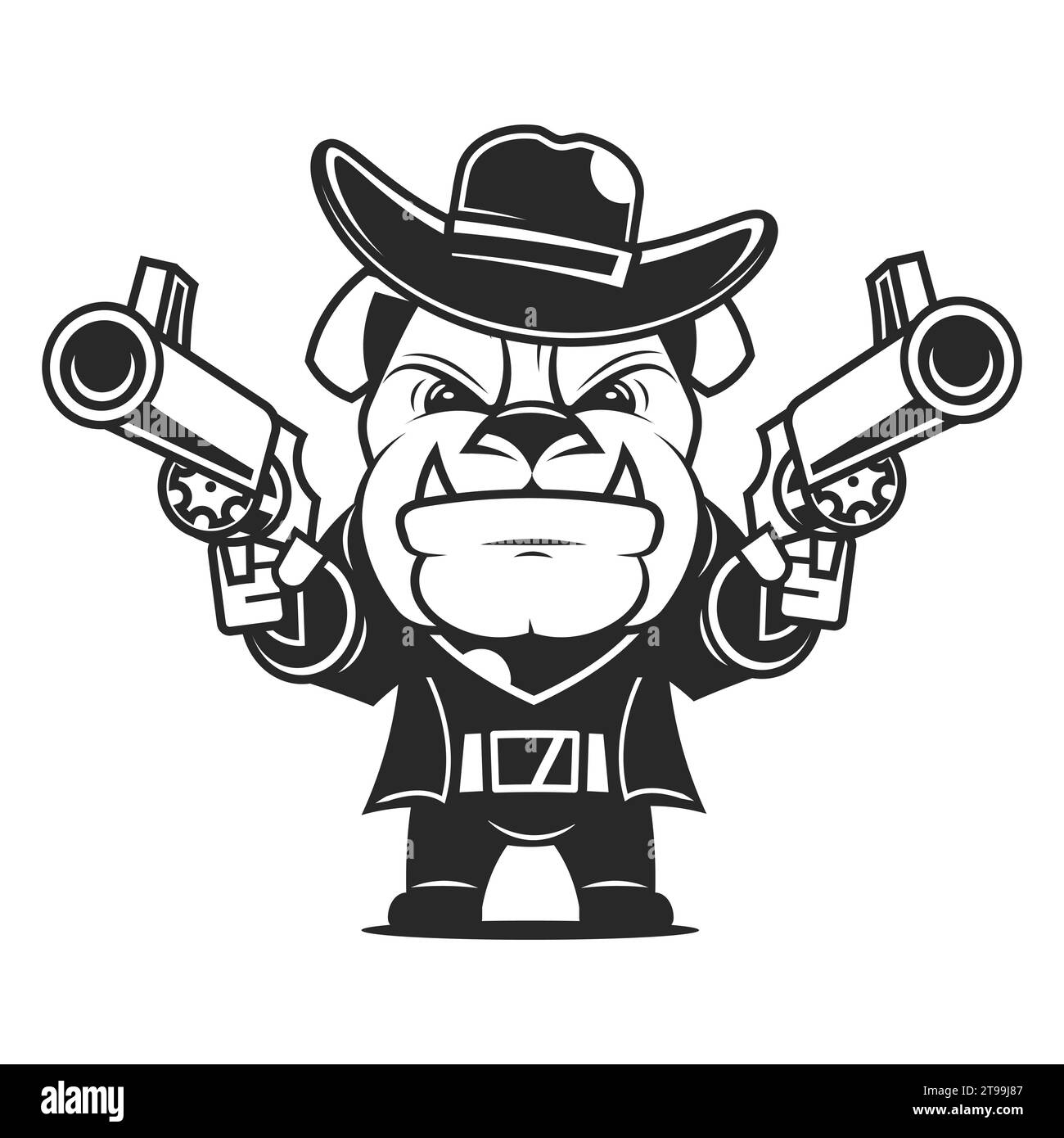 cowboy dog cute animal vector cute dog vector dog wearing cowboy hat