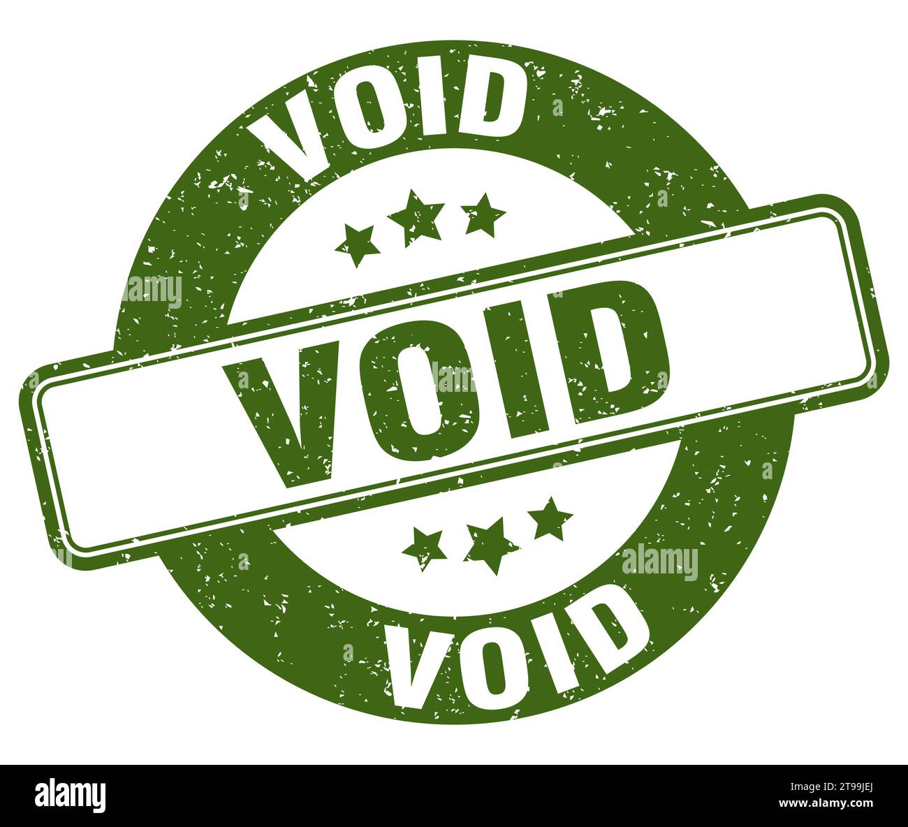 void stamp. void sign. round grunge label Stock Vector