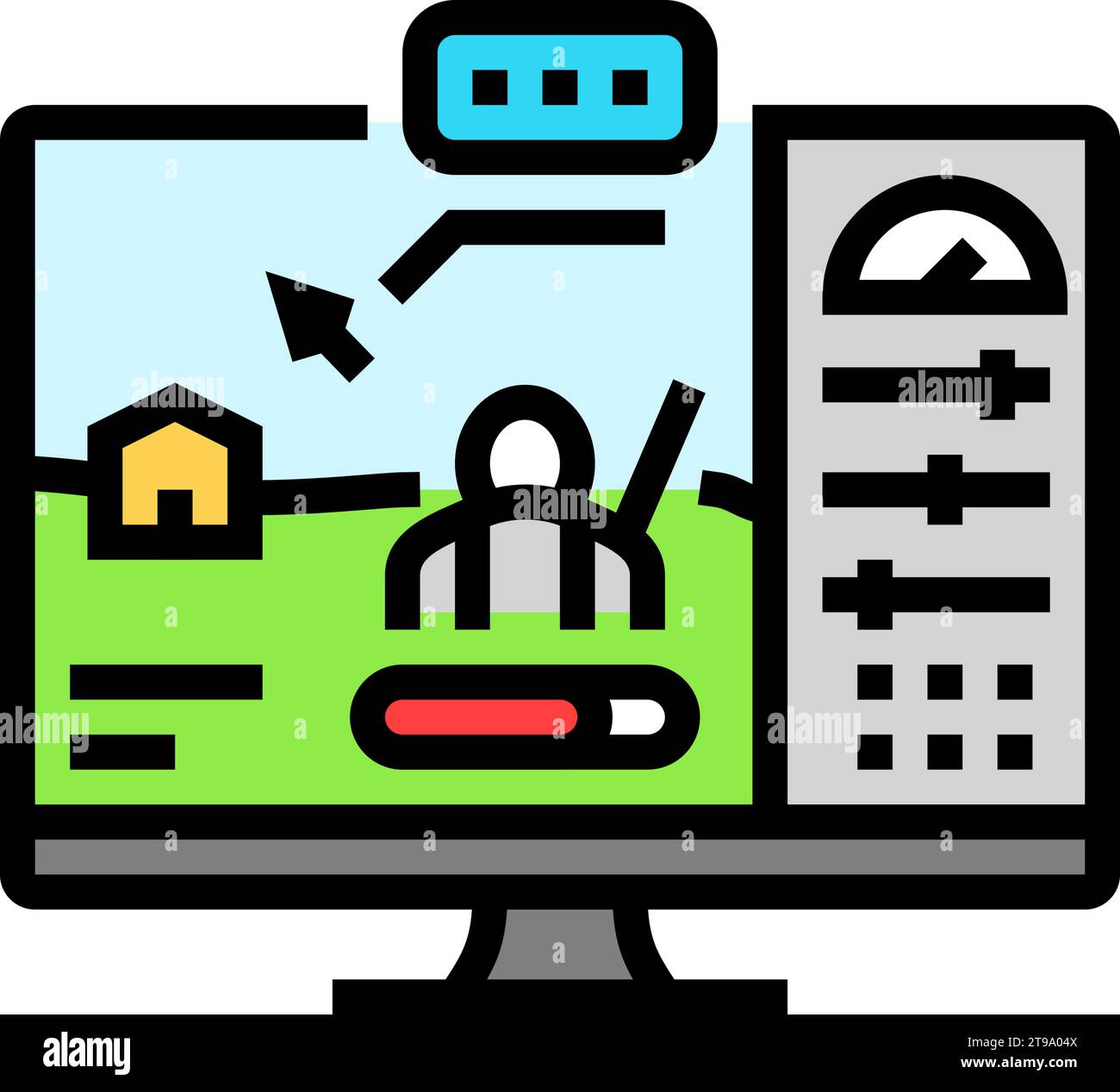 Testing game development line hi-res stock photography and images - Alamy