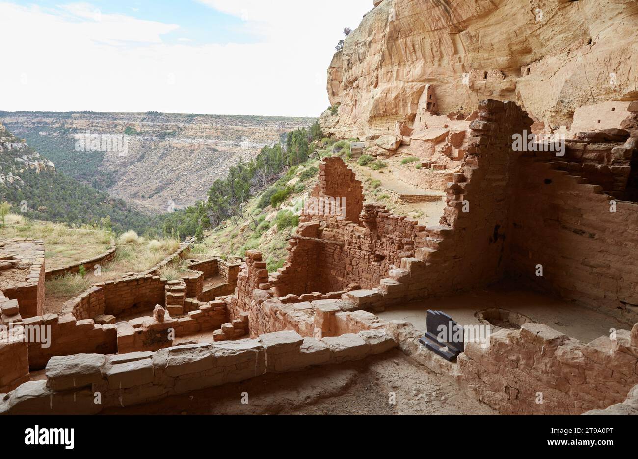 The incredible Long House cliff dwelling at Mesa Verde National Park ...