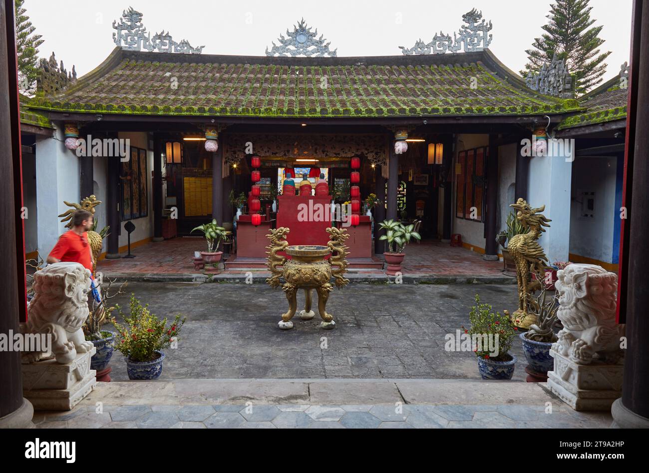 Quan Cong Temple in historic Hoi An Ancient Town Stock Photo Alamy
