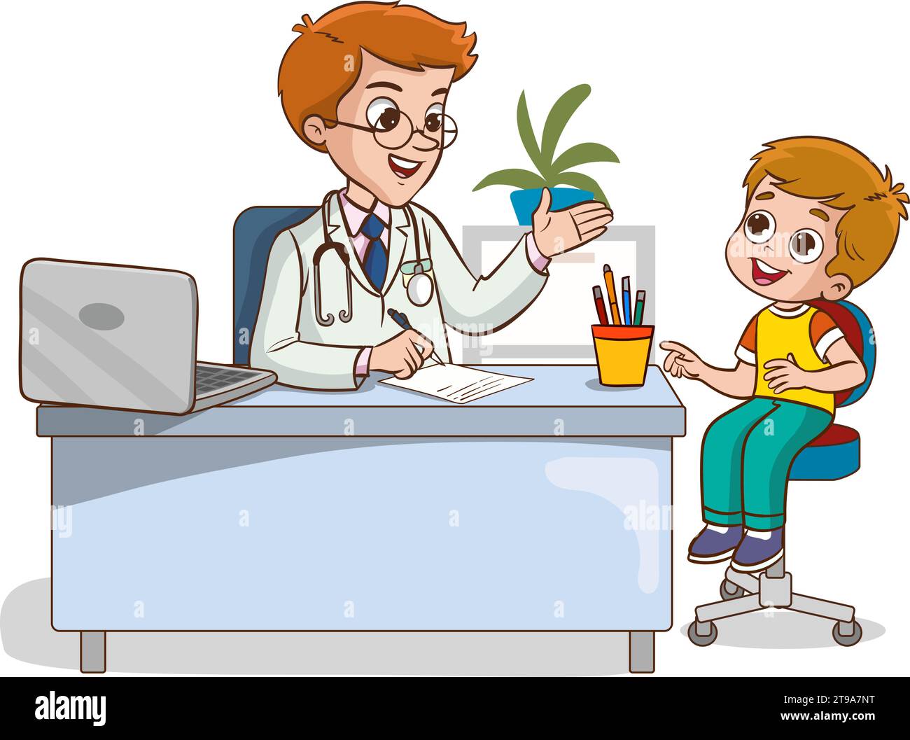 Kid Doctor Clipart