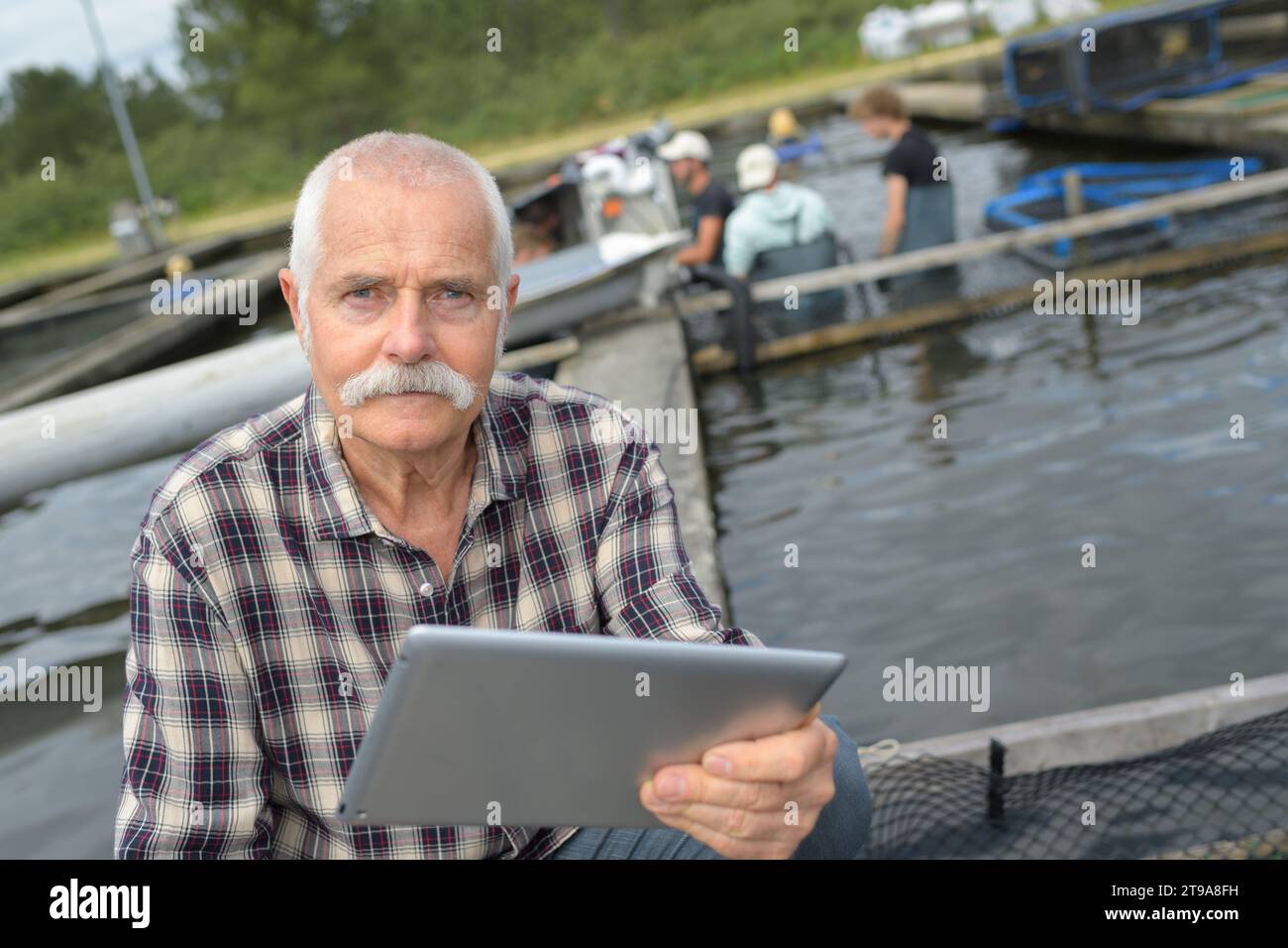Open net fish farm hi-res stock photography and images - Alamy