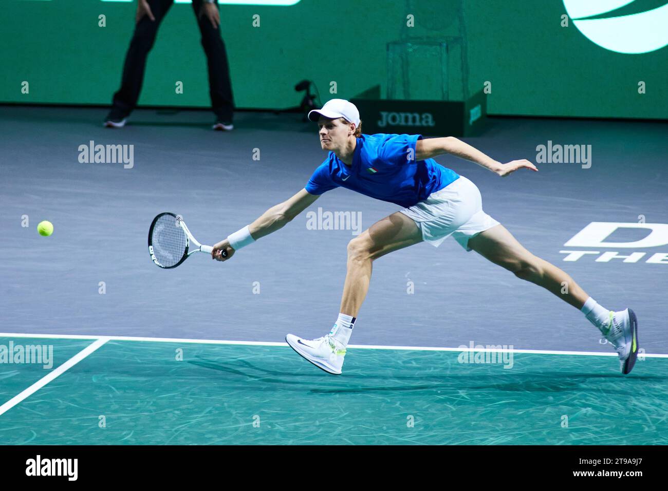 Jannik Sinner Of Italy During The Davis Cup Finals 2023, Quarter-finals ...