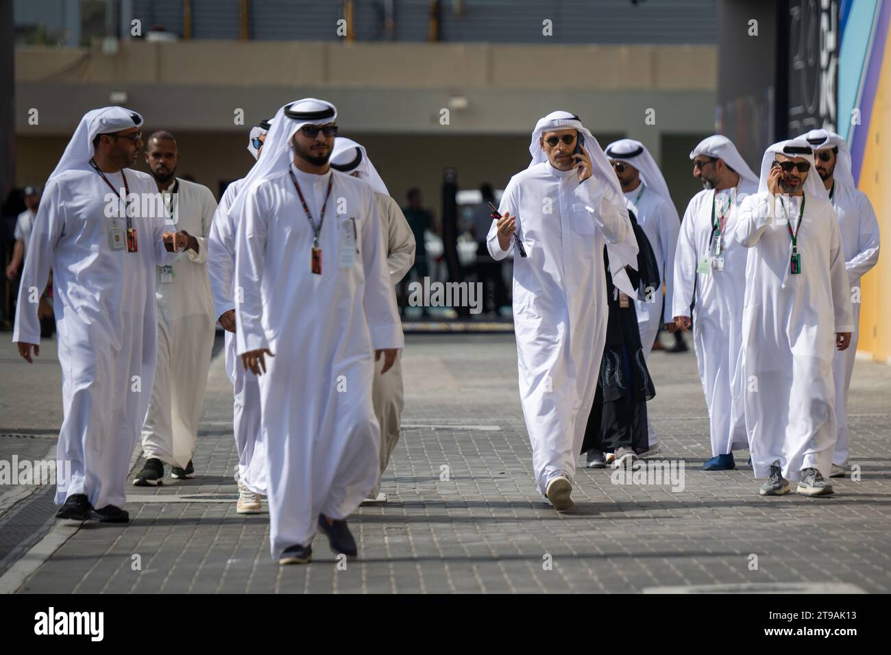 ABU DHABI,UAE. 24TH NOV 2023. KHALDOON AL MUBARAK (CHAIRMAN OF MANCHESTER CITY F.C). AHMAD ALSHEHAB/Alamy Live News Stock Photo