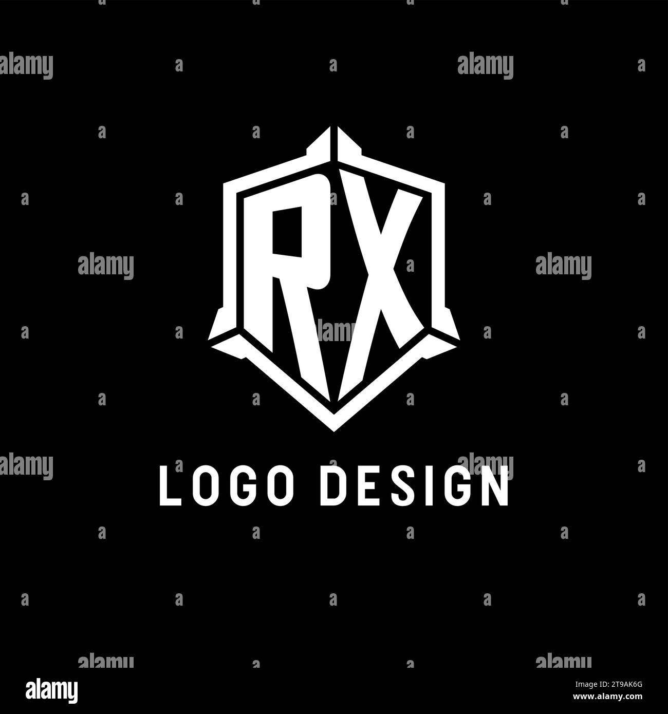 Rx symbol vector Black and White Stock Photos & Images - Alamy