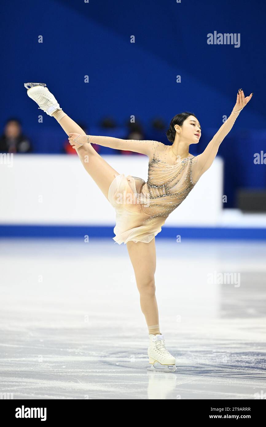 Wi Seoyeong (KOR), NOVEMBER 24, 2023 Figure Skating ISU Grand Prix of Figure Skating 2023/24