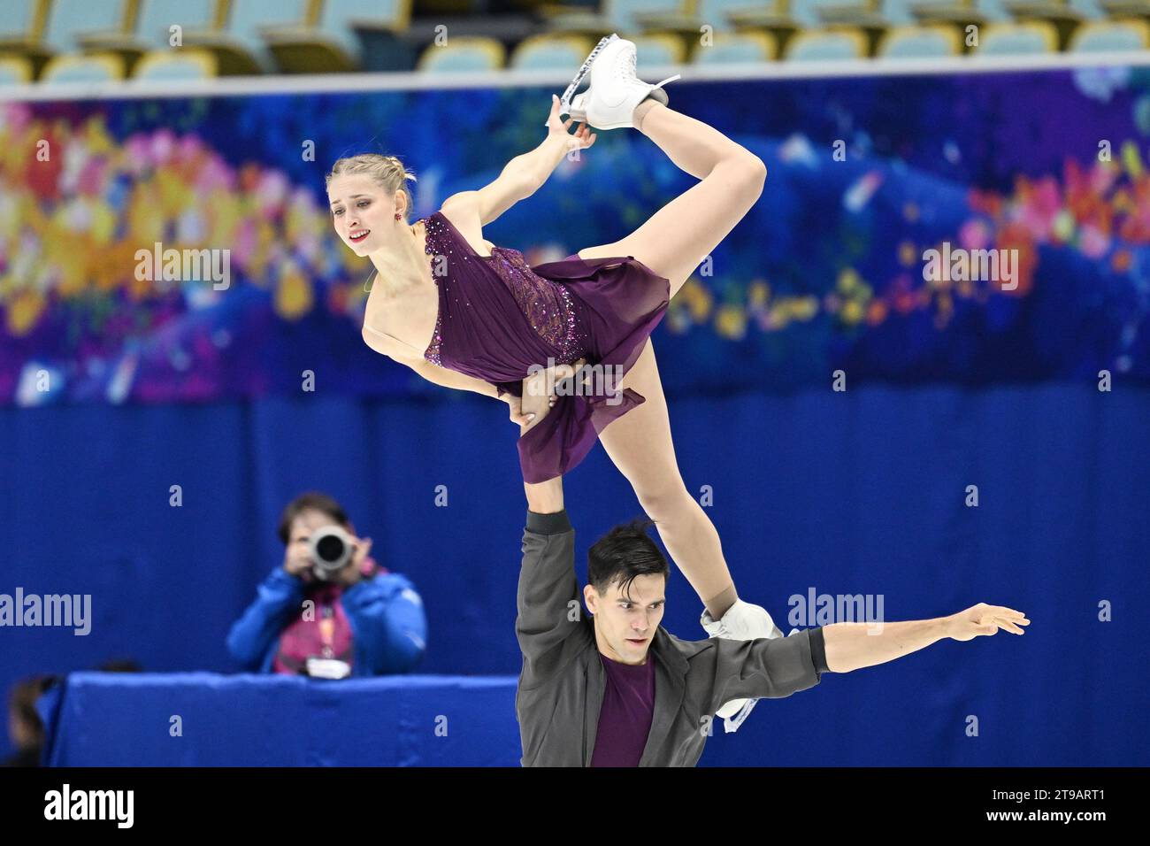Minerva Fabienne Hase & Nikita Volodin (GER), NOVEMBER 24, 2023 Figure Skating ISU Grand