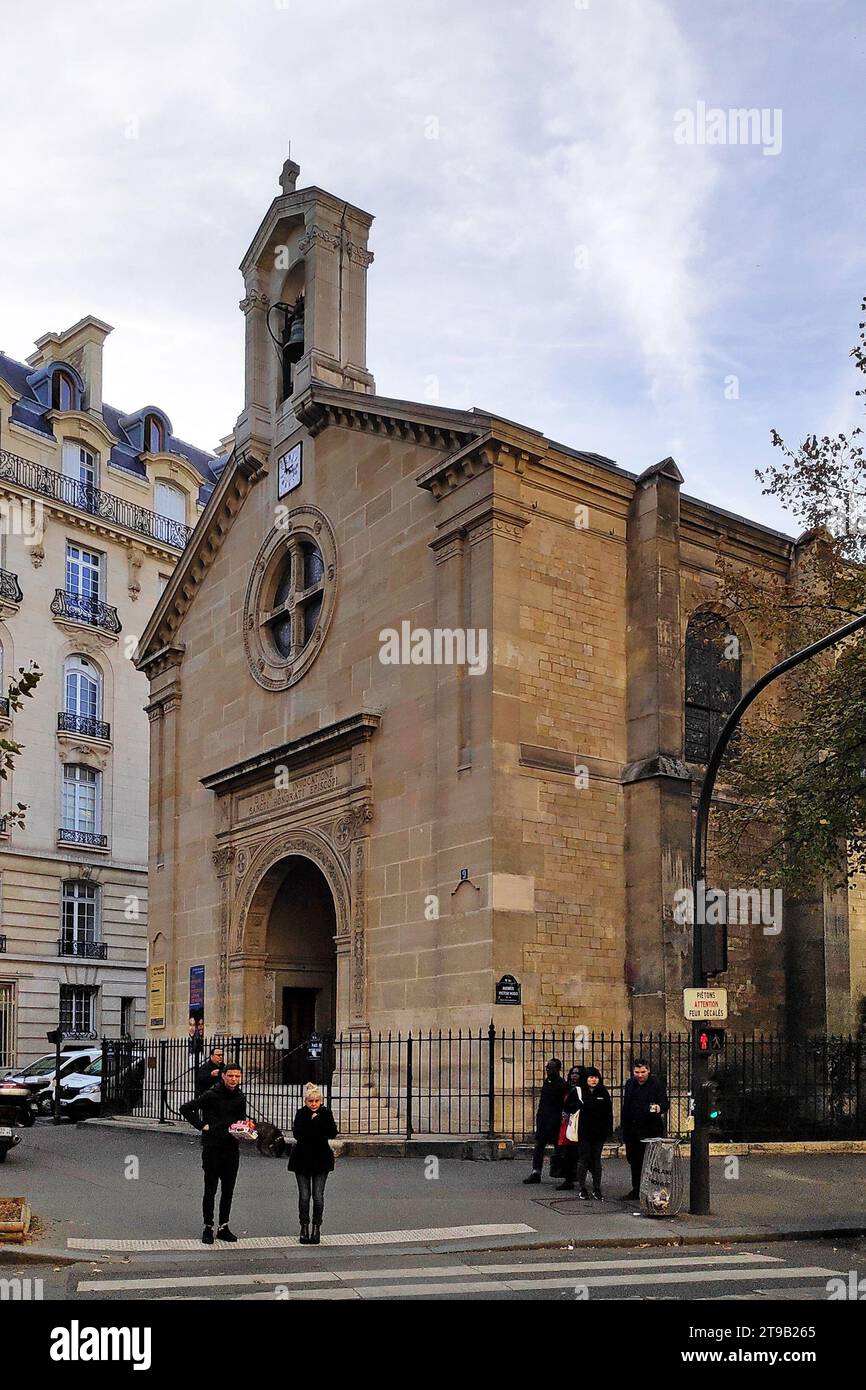 Paris, France October 23 2018 Monastery of Our Lady of the Presence of God (French Monastère