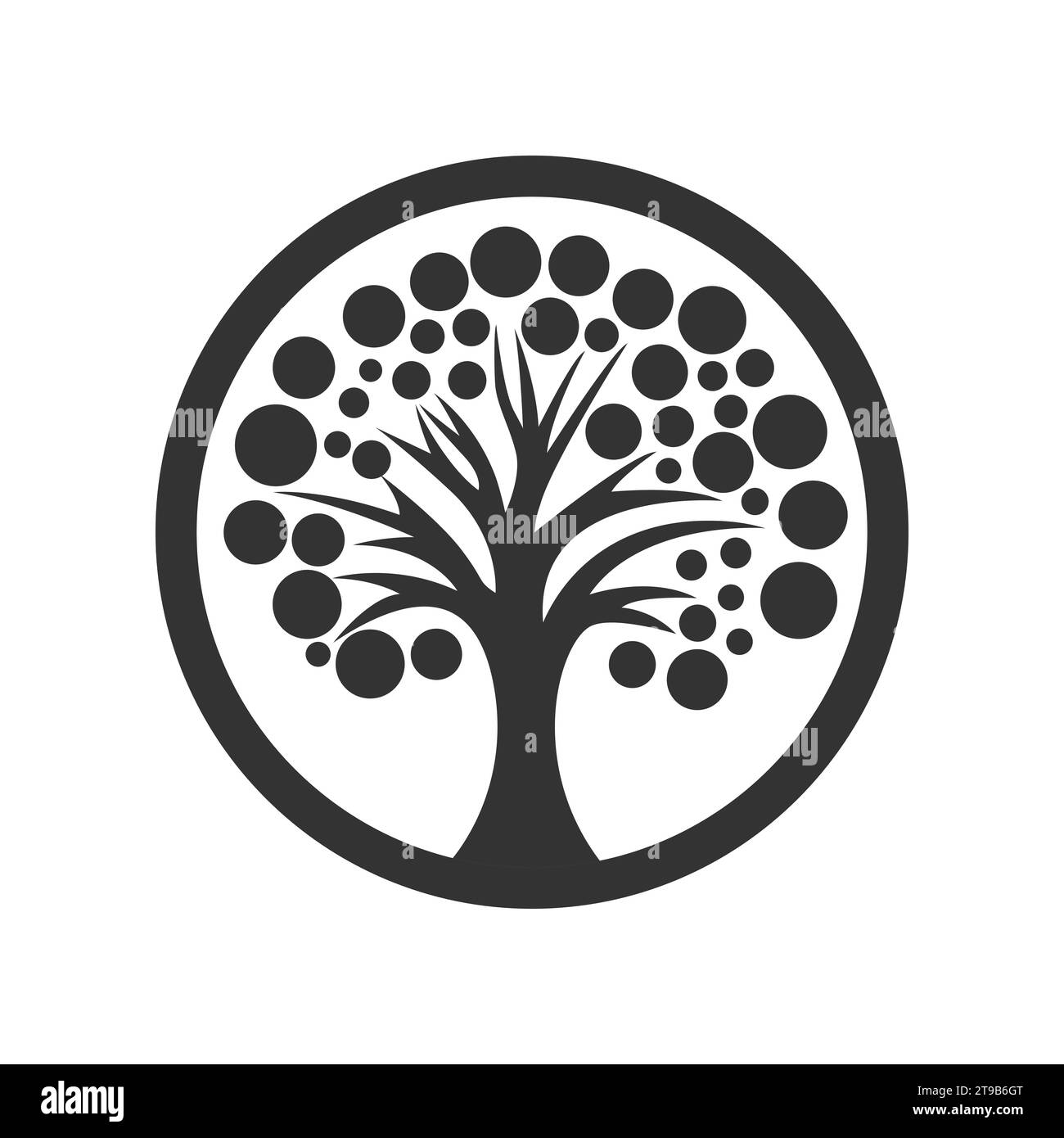 Tree icon. Simple design. Vector illustration Stock Vector