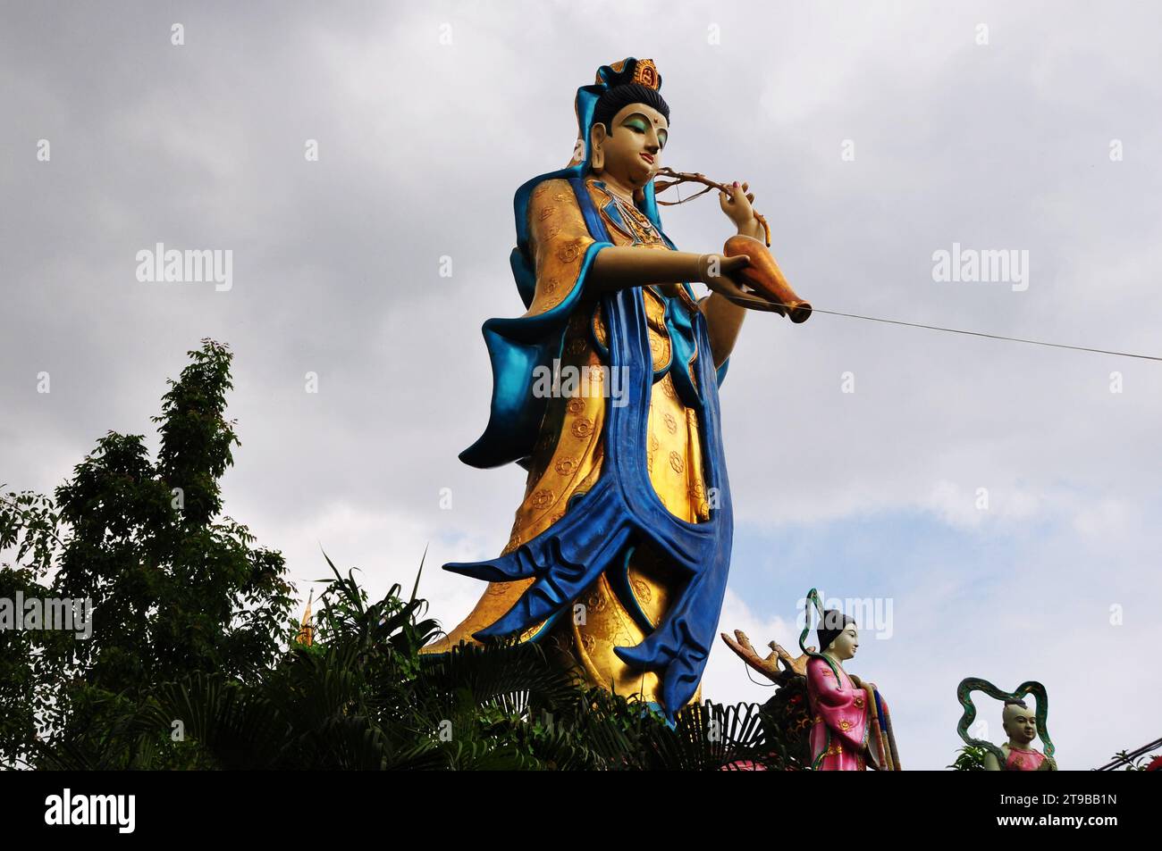 Quan Yin angel deity or Kuan Yin chinese mercy goddess for thai people