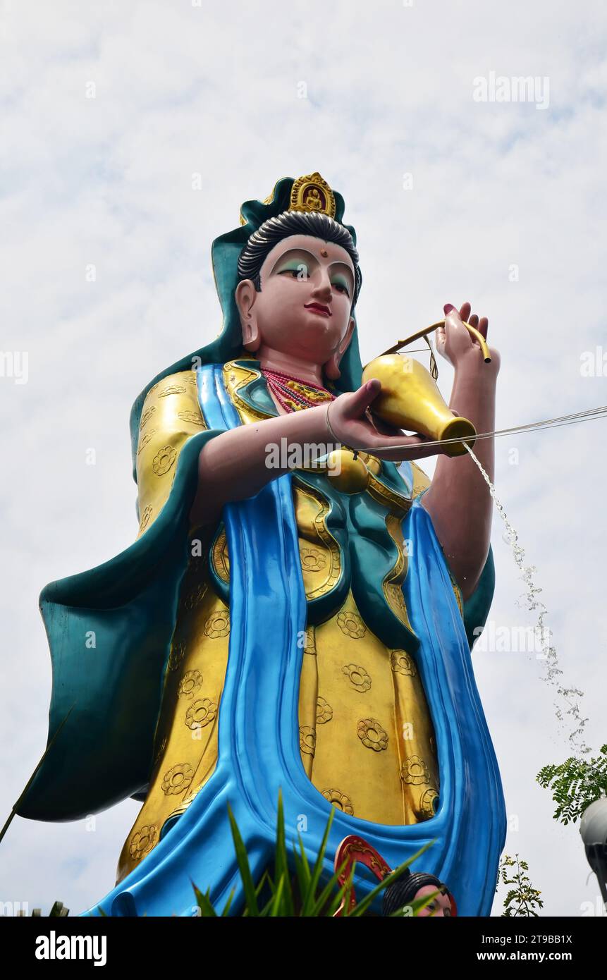 Quan Yin angel deity or Kuan Yin chinese mercy goddess for thai people