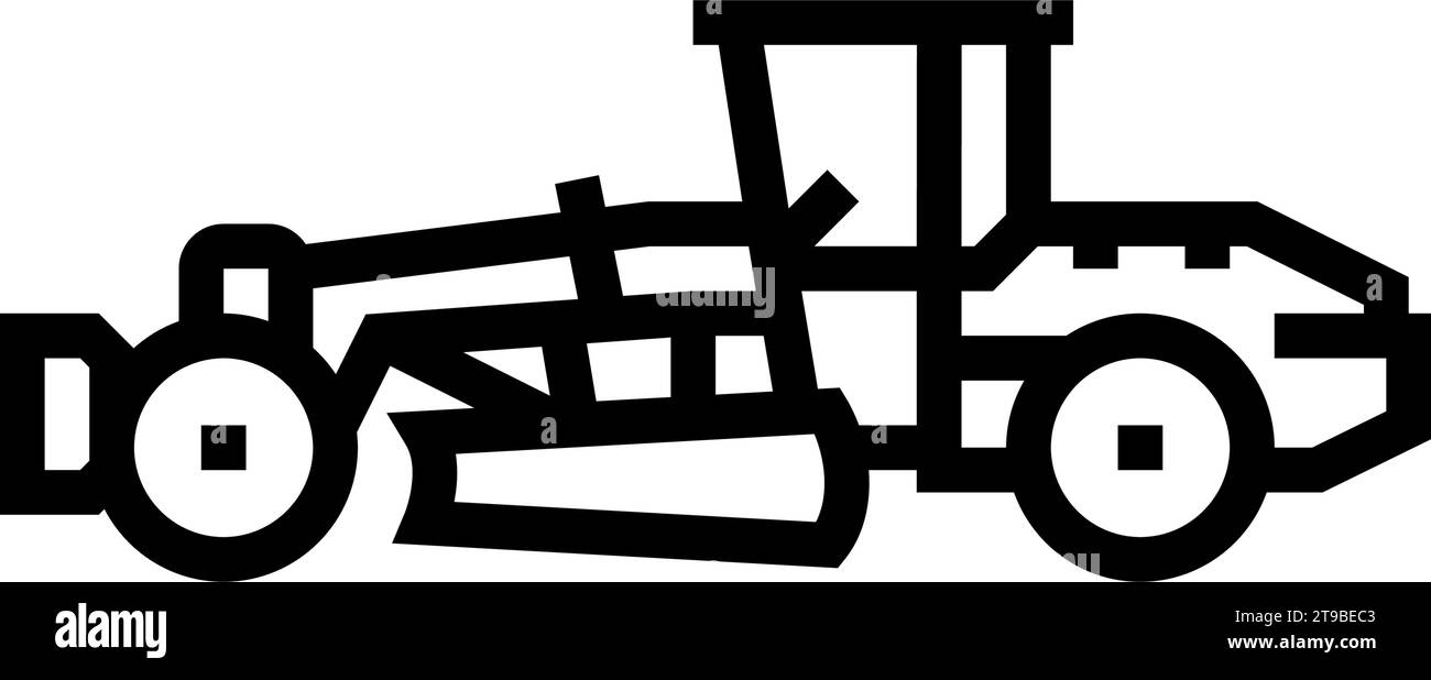 Grader machine Black and White Stock Photos & Images - Alamy