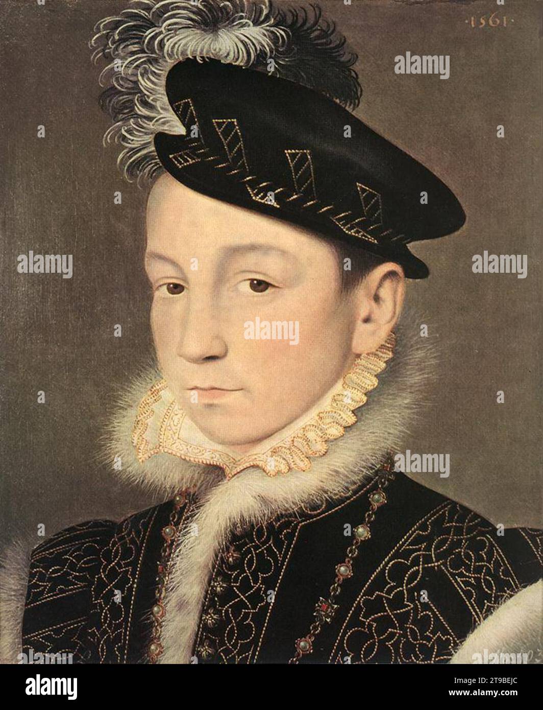 Soldat de plomb Vertunni - Rois et reines de France - Charles IX Soldat de plomb Vertunni - Rois et reines de France - Charles IX