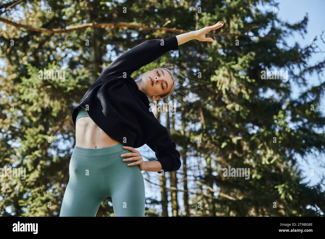 Slim blonde hi-res stock photography and images - Alamy